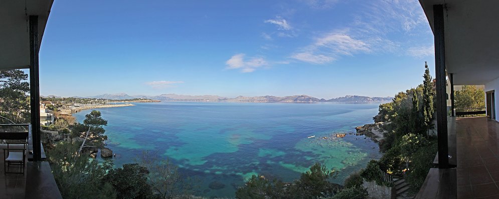 Mallorca Bucht von Alcudia Leinwand