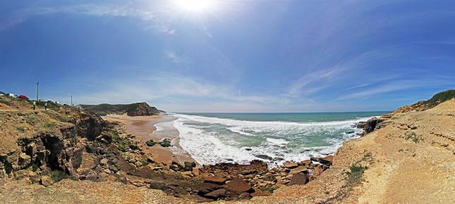 Meer Landschaft Bild auf Leinwand