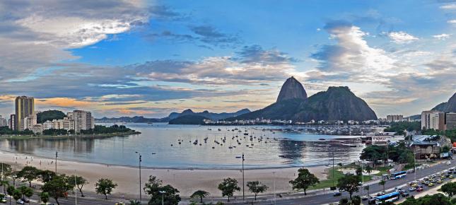 Rio Zuckerhut Bild auf Leinwand