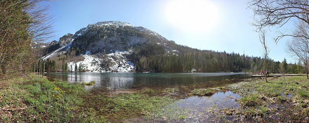 See am Berg Leinwand
